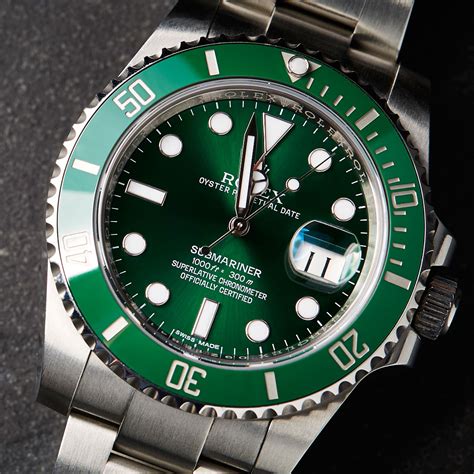 montre rolex submariner hulk|rolex hulk watch charts.